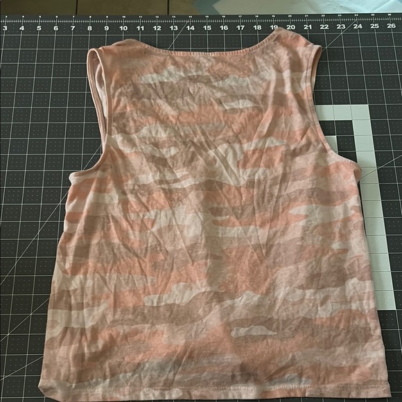 Lucky Brand Orange Sleeveless Tie Front Tank Top - Picture 5 of 5